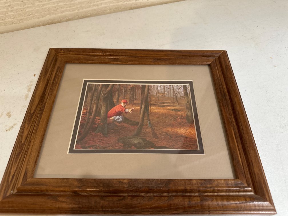 8” X 10” Hunting Picture