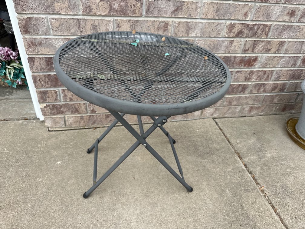 Small Patio Table-21” High
