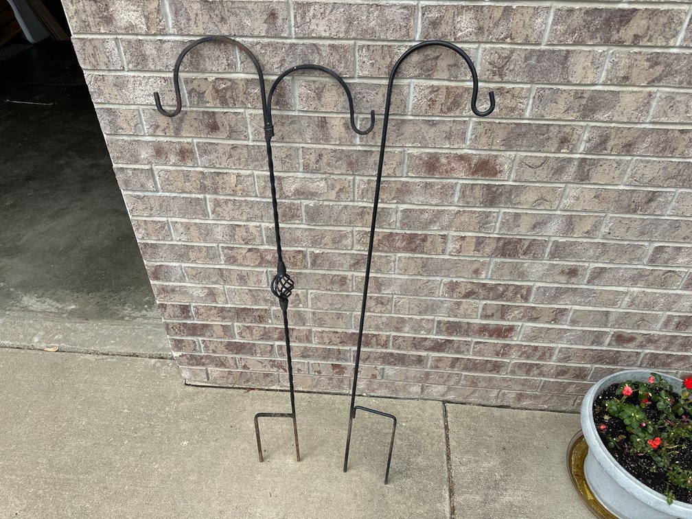 4’ Double and Single Shepard Hooks-