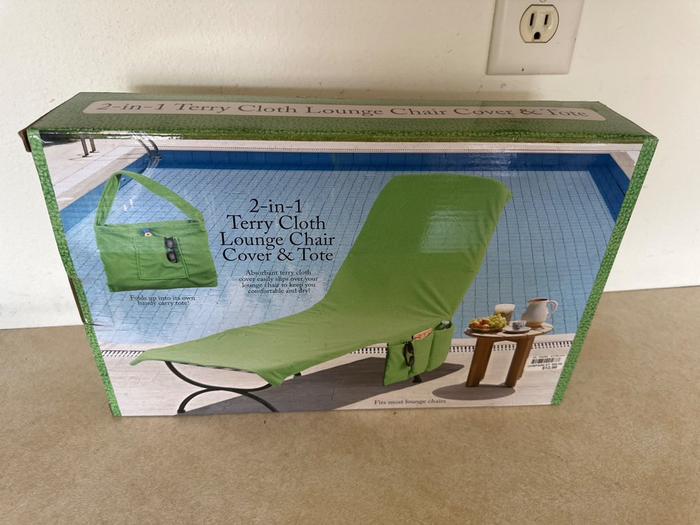 Lounge Chair Cover-In Box
