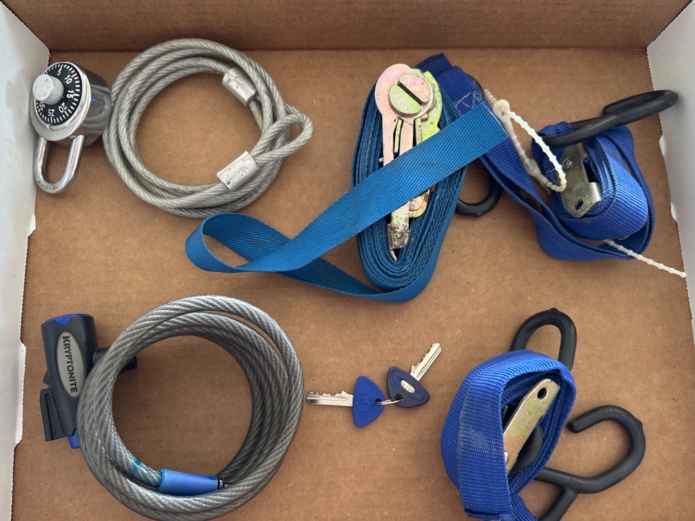 Ratchet Straps, Locks