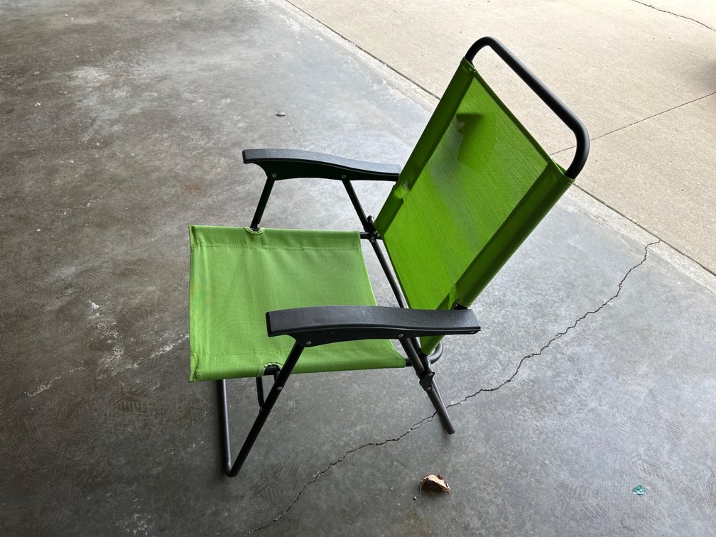 (2) Steel Folding Sling Chair