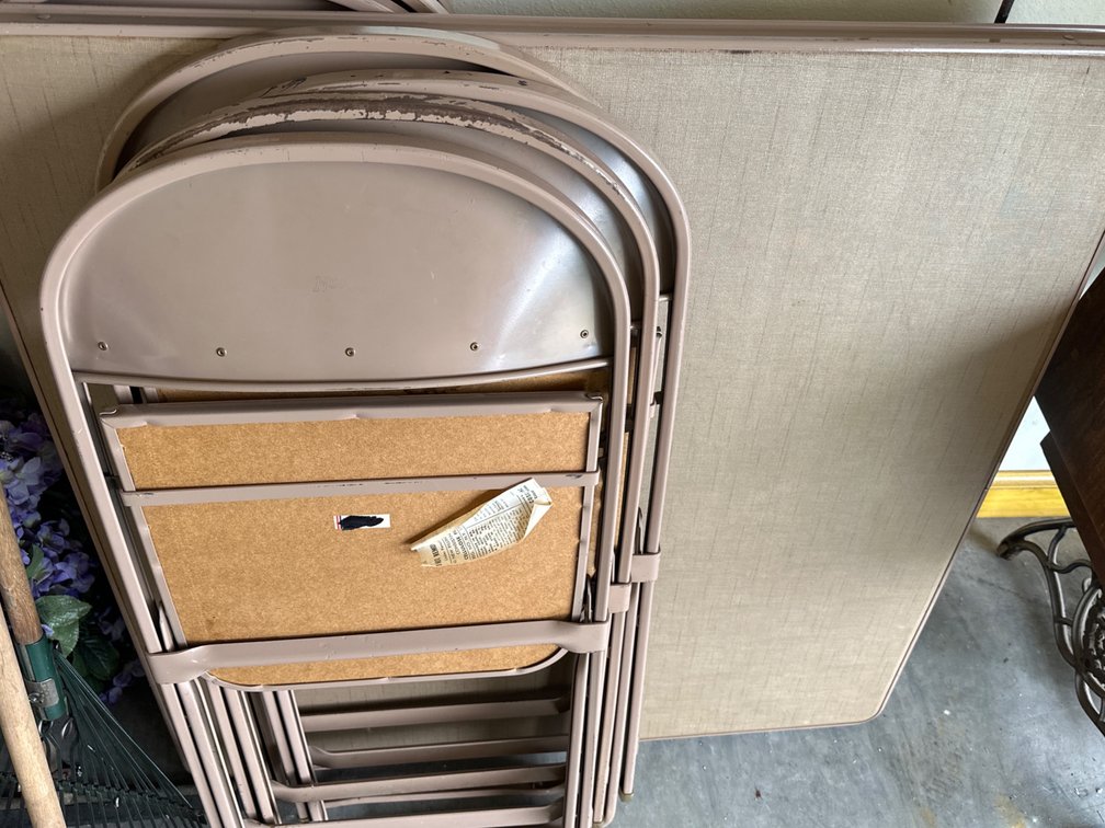 Folding Table-8 Chairs
