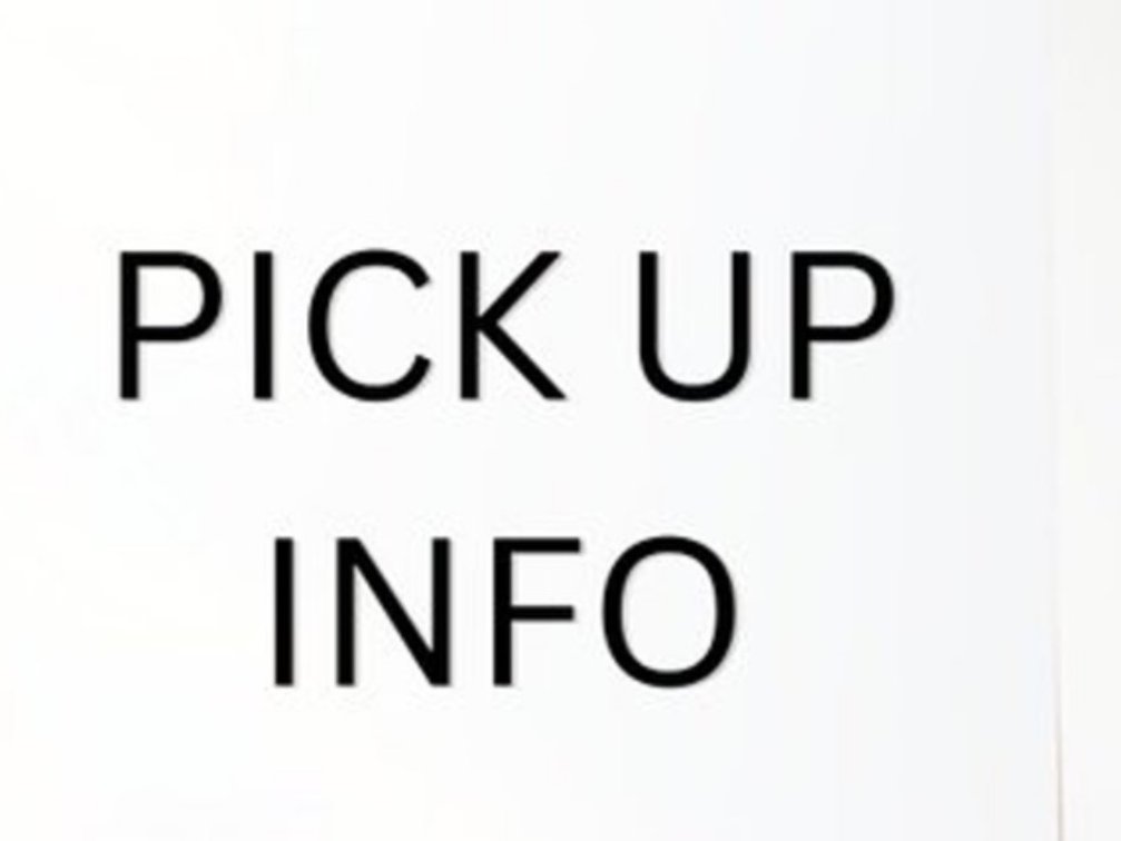 Pick Up Information