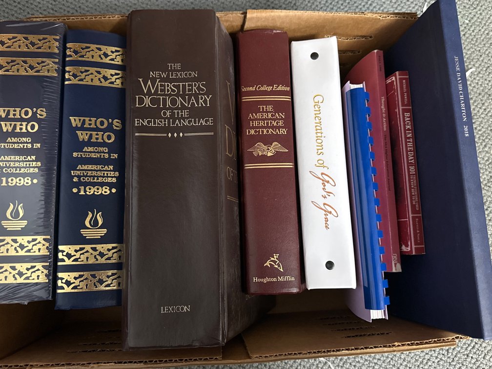 Dictionary and other Books