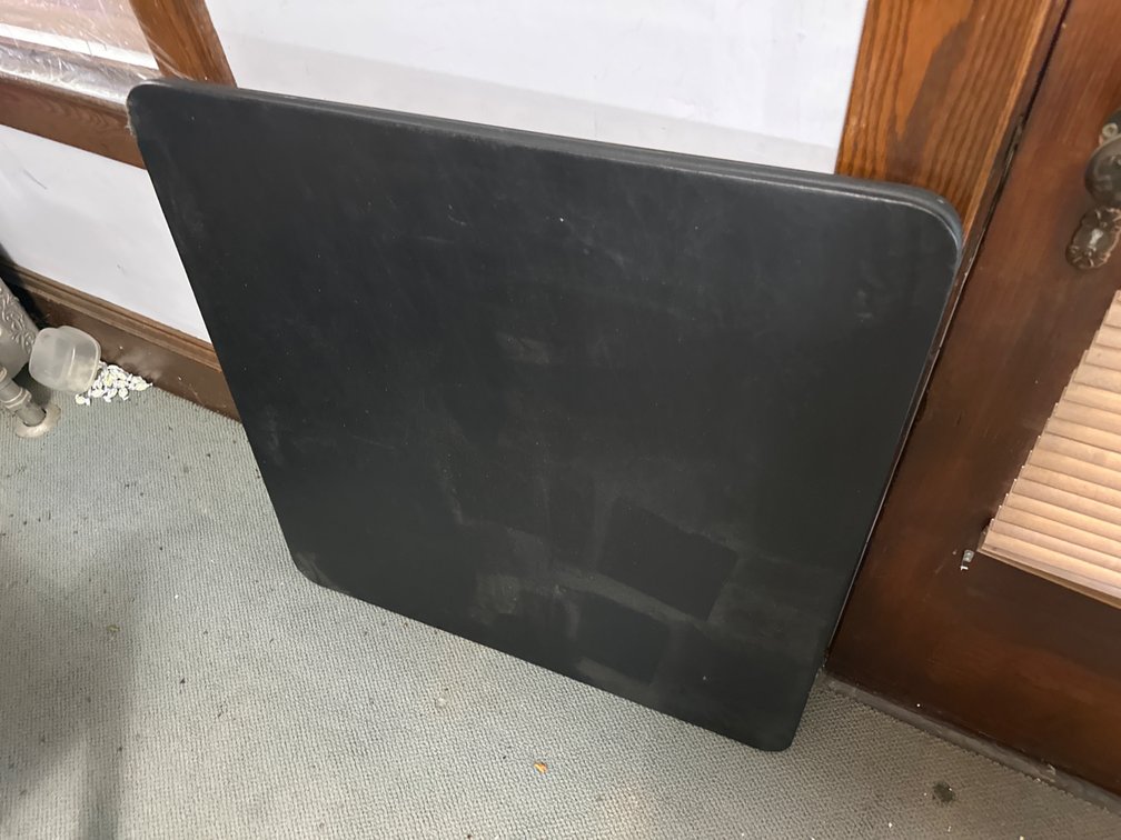 Black Folding Table