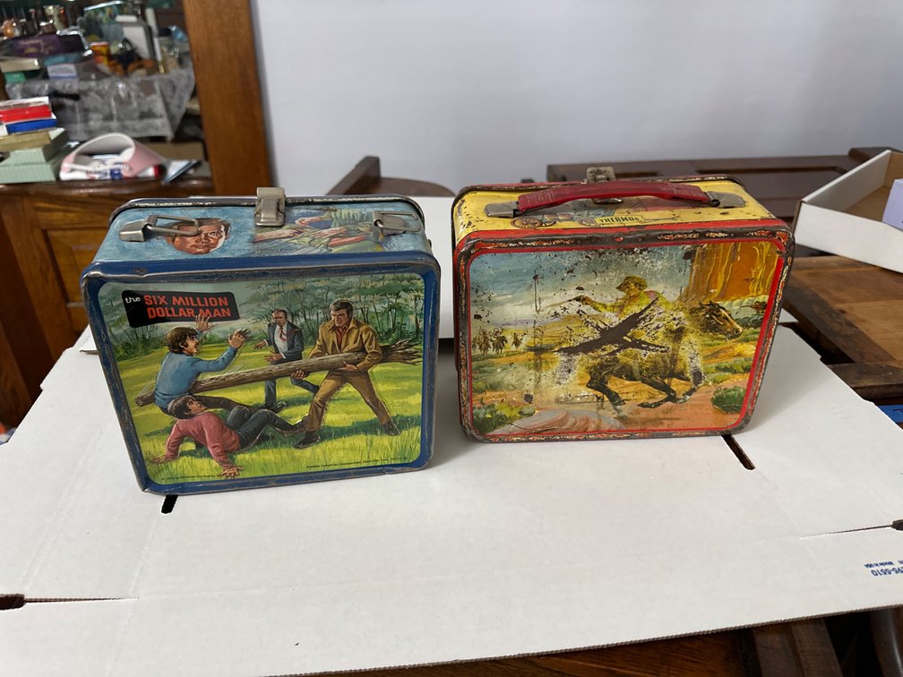 Old Metal Lunch Boxes