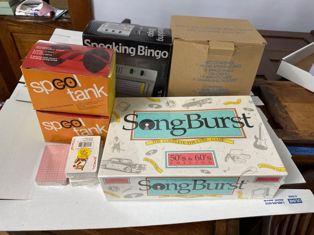 Bingo, Board Game, Playing Cards