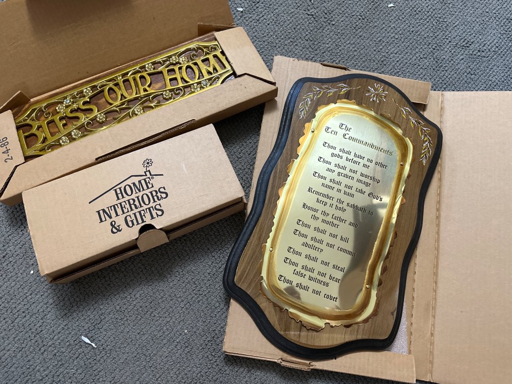 Home Interior Pieces-New in Boxes