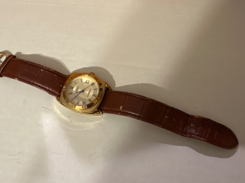 Stauer Timemaster With Leather Band