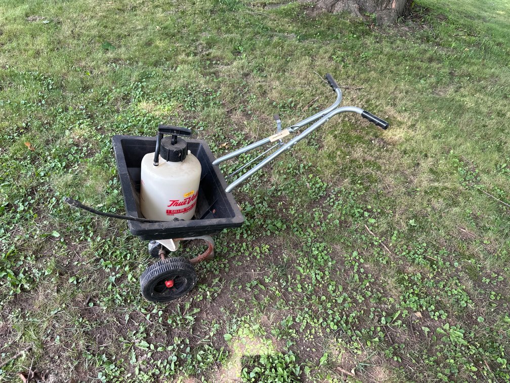 Lawn Spreader and Sprayer