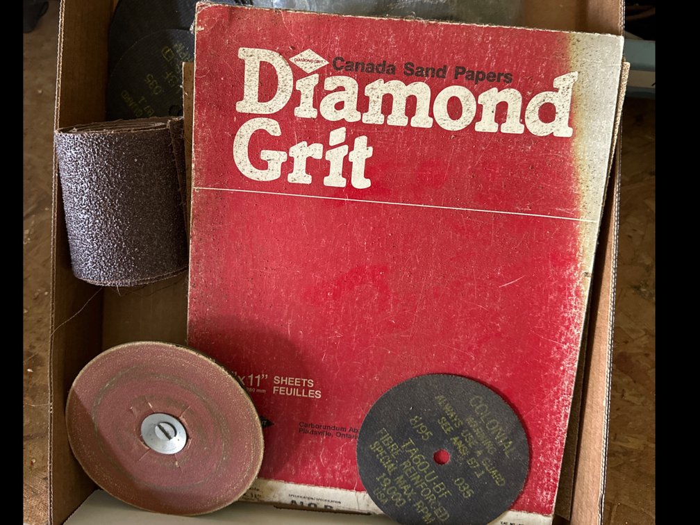 Sand Paper and Sanding Wheels