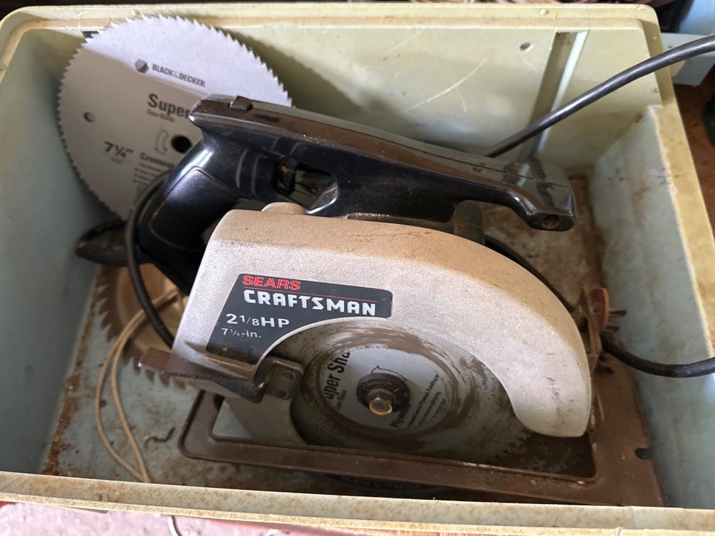 Craftsman 7.25” Circular Saw, Blades
