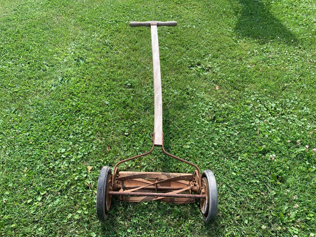 Vintage Grass Mower