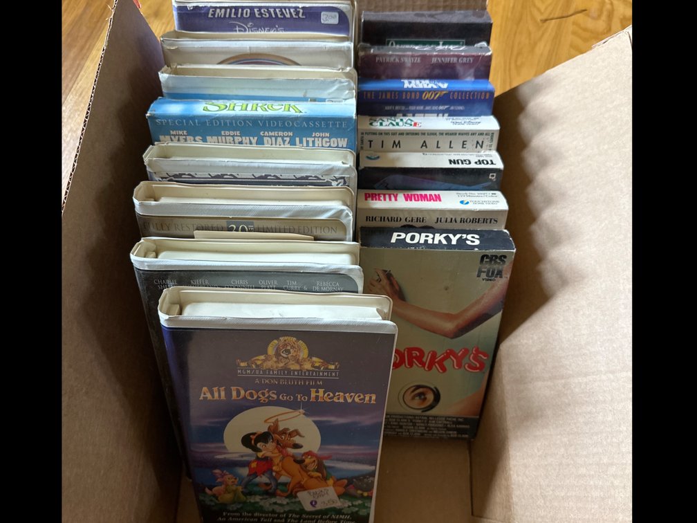 VHS Movies-Kids and Others