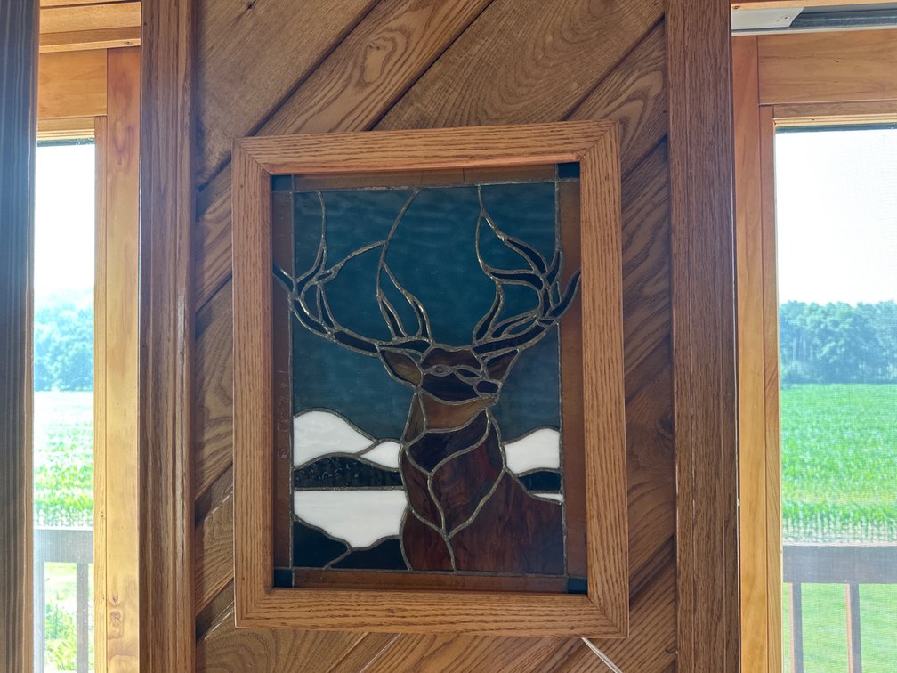 Lighted Stain Glass-18.5” X 14.5”