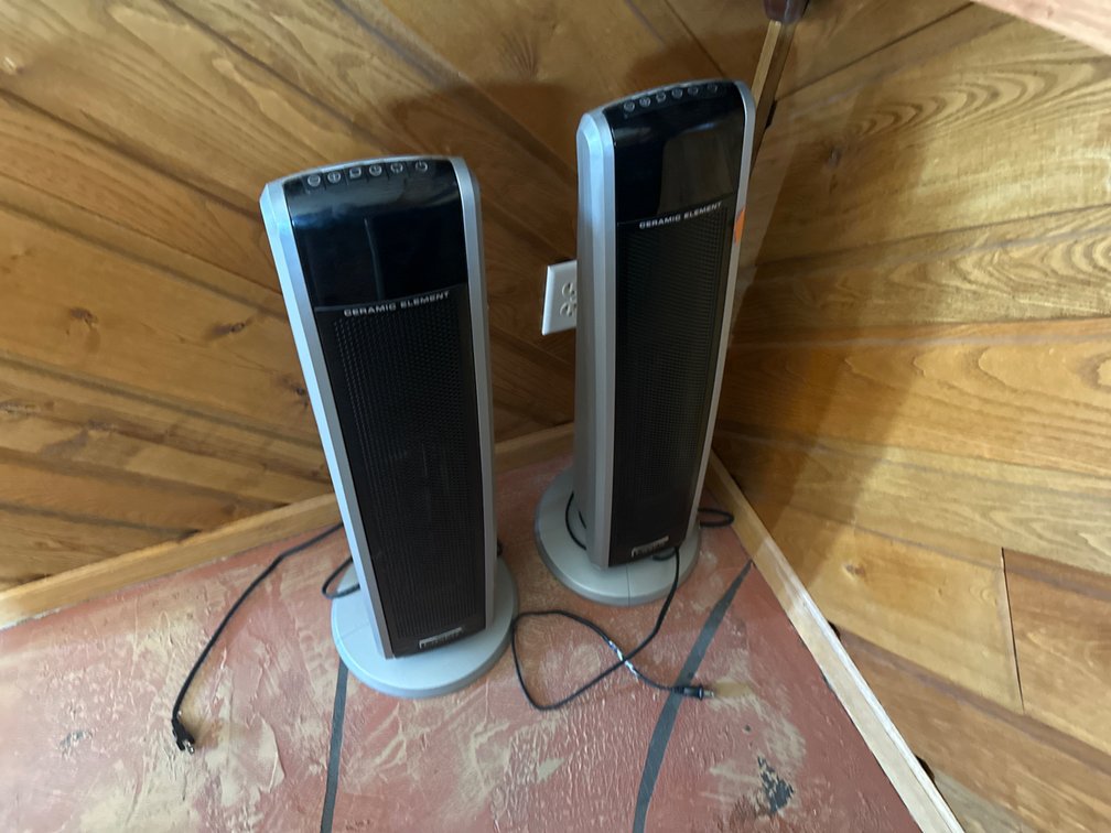 (2) Lasko Portable Heaters