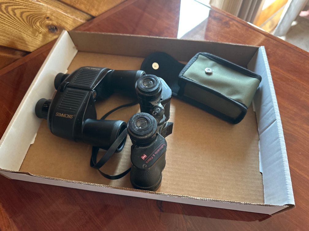 Binoculars and Range Finder
