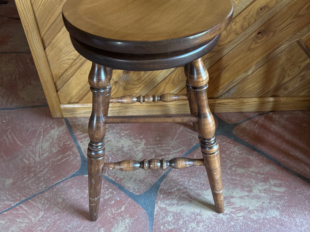 Wood Stool-2’