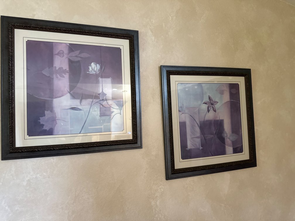 Set of 2 Pictures-28” X 28”