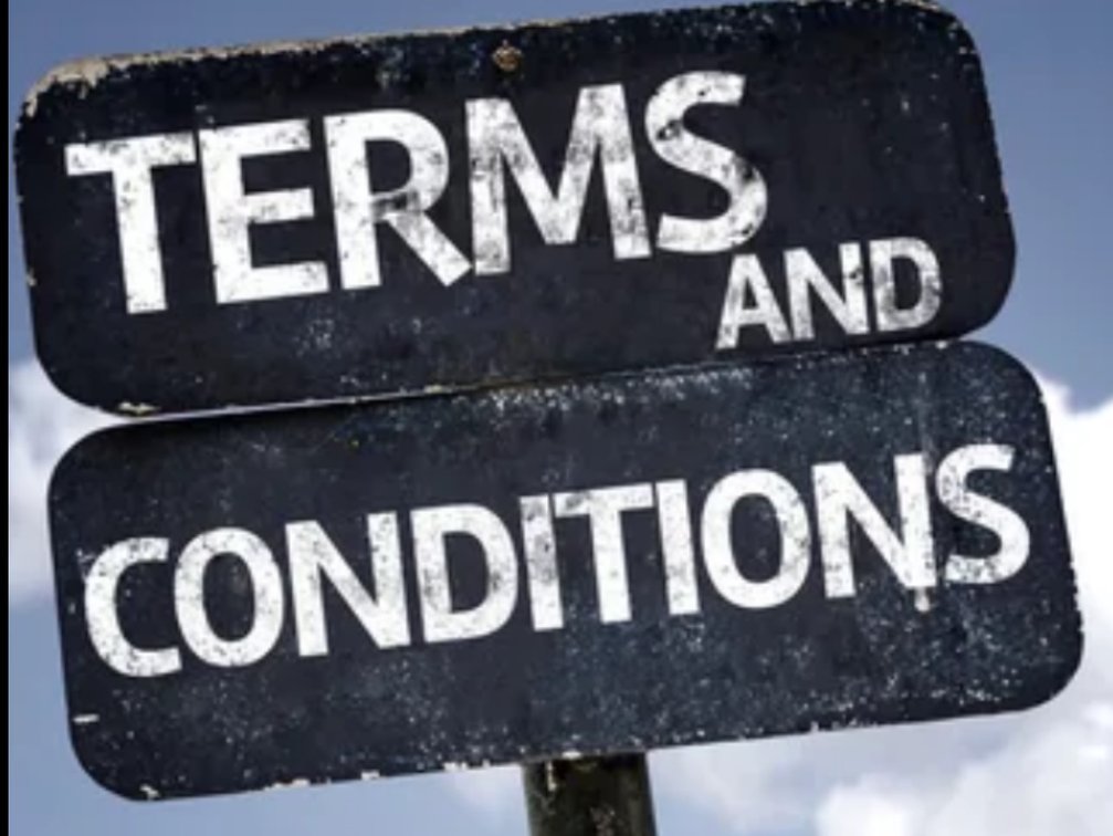 Terms and Conditions