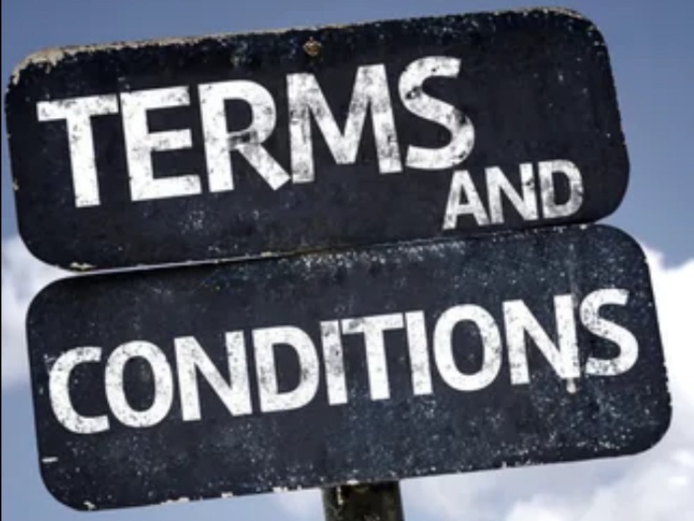 Terms and Conditions