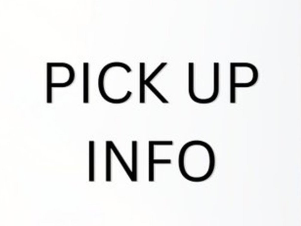 Pick Up Information