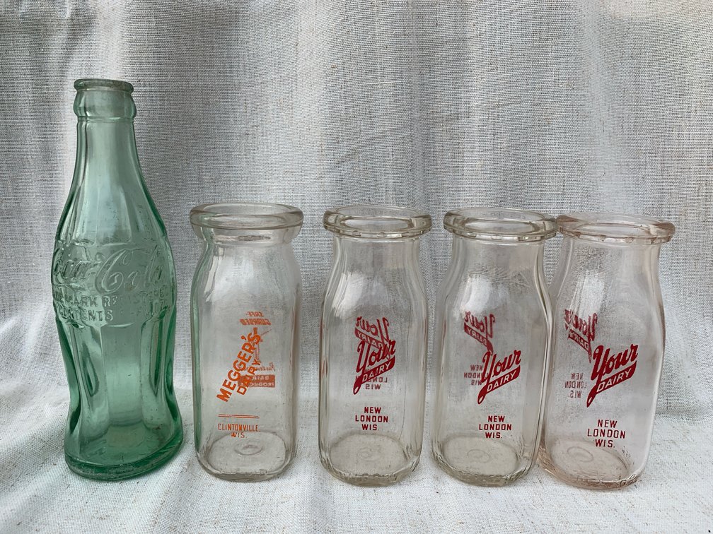 Coke and Milk Bottles