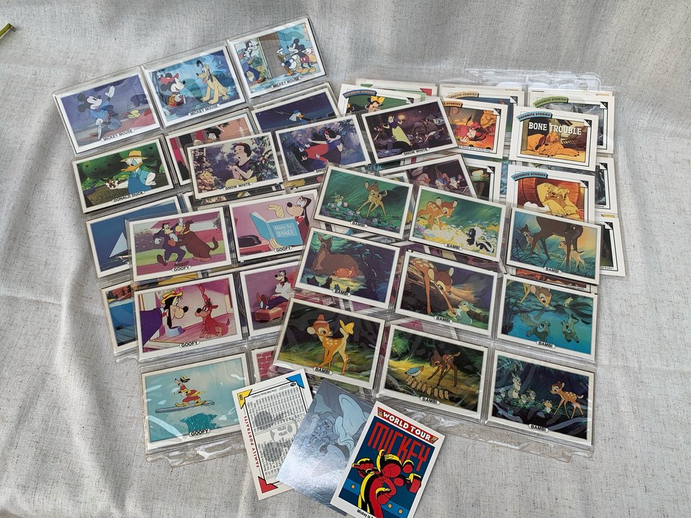 Vintage Disney Trading Cards