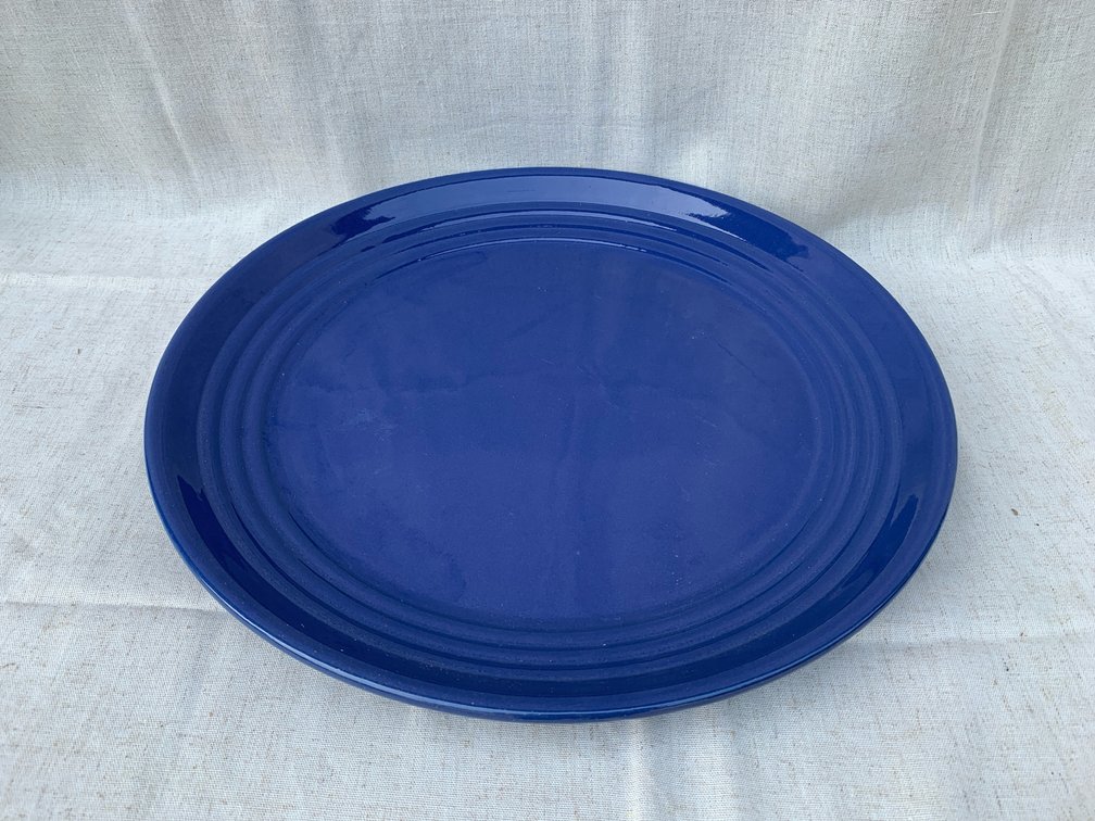 Vintage 17” Bauer Serving Plate 