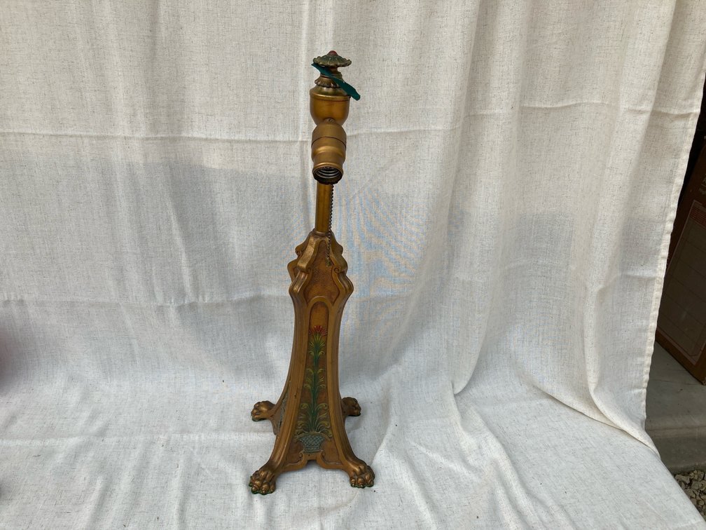 Vintage Lamp 23” Tall