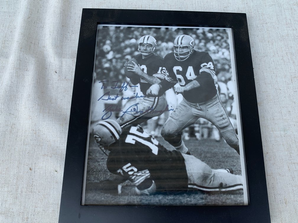 Signed Zeke Bratkowski Picture
