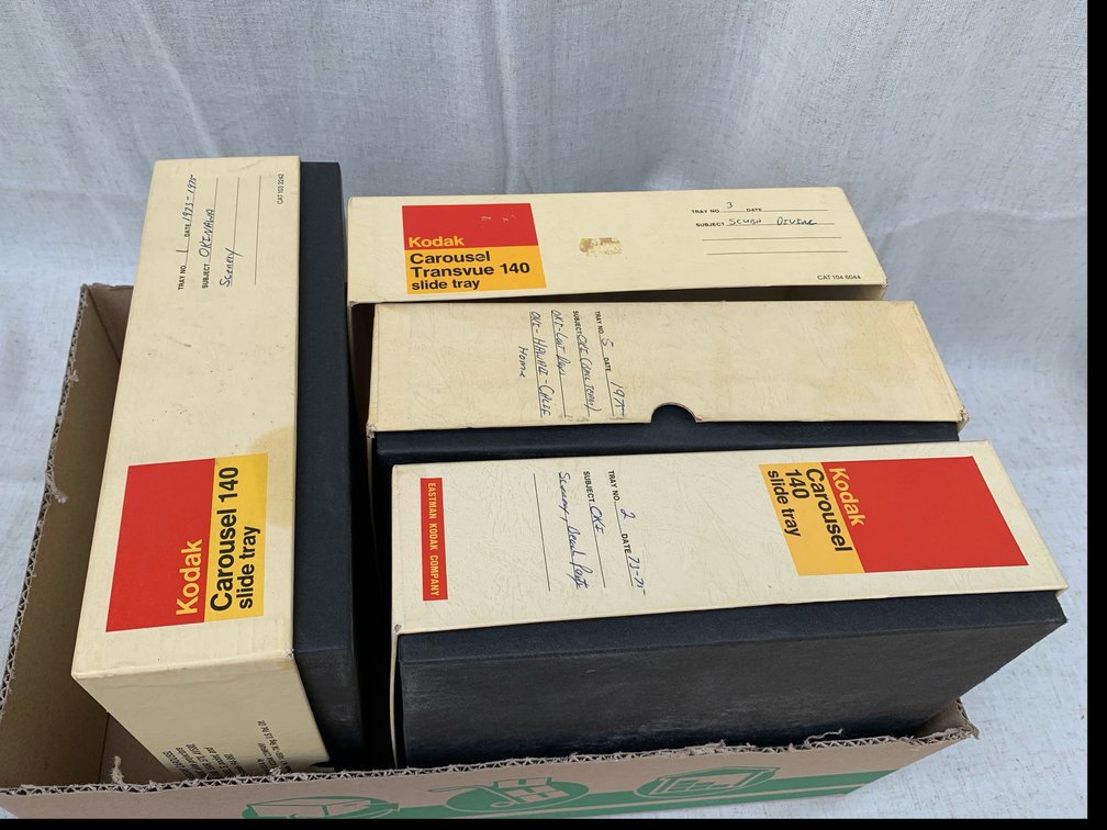 Vintage Kodak Slide Trays
