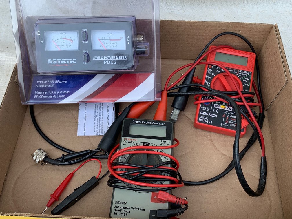 Testers- Volts , SWR and Power Digital Multimeter
