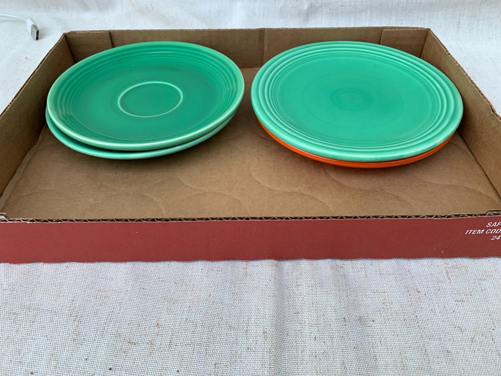 Vintage Saucers And 6.5” Plates