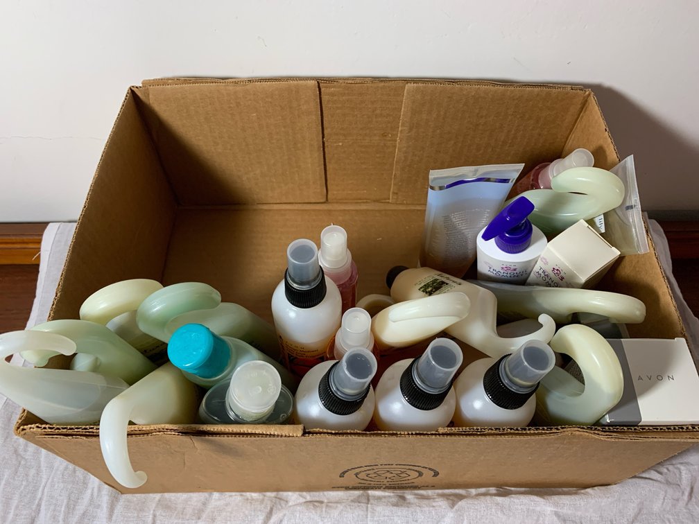 Avon Variety of Lotions, Bath Gels, and Soaps
