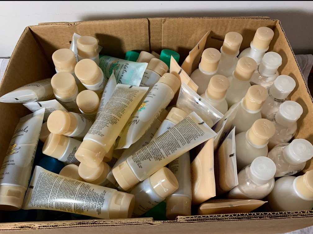 Avon Lotion, Massage Wash, Hand Gel, Foot Soak, and Body Balm