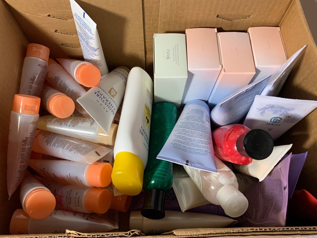 Avon Perfume, Shower Gel, Hand Cream, and Body Lotion