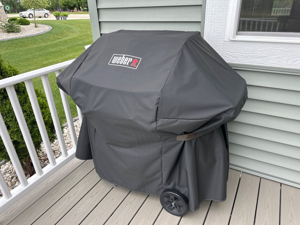 Weber Gas Grill with Cover