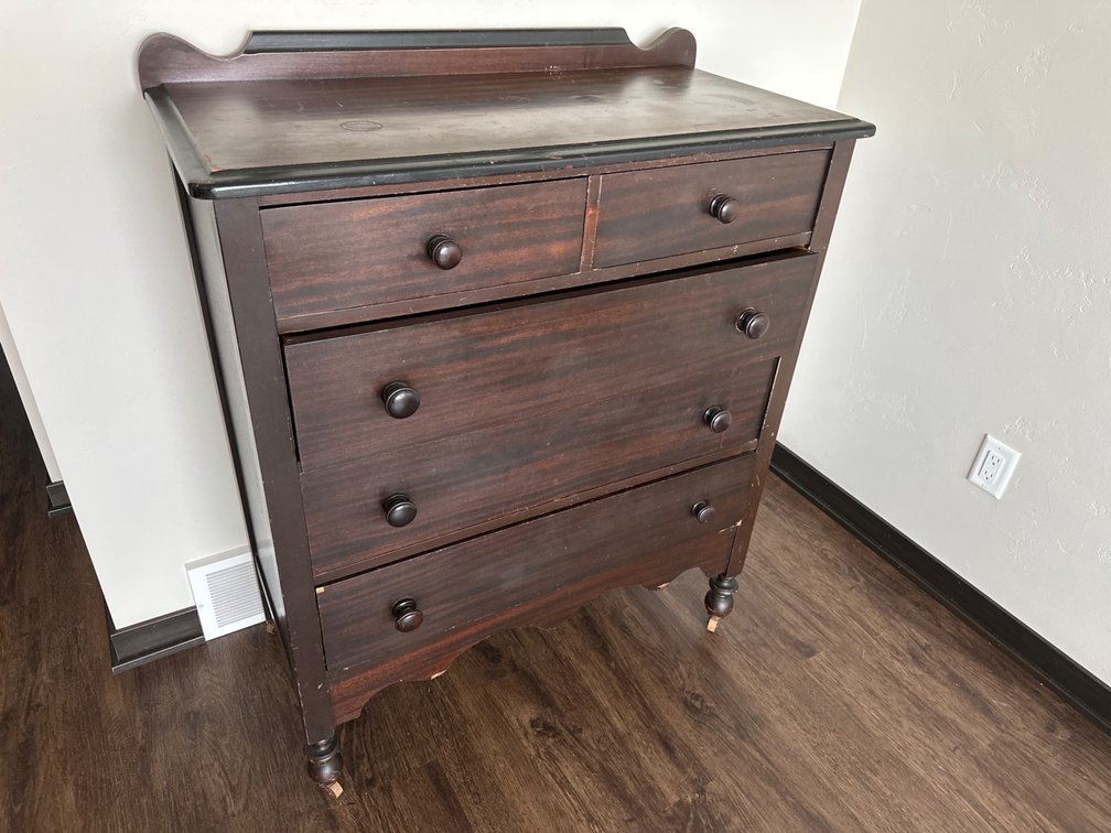Vintage Wood Dresser