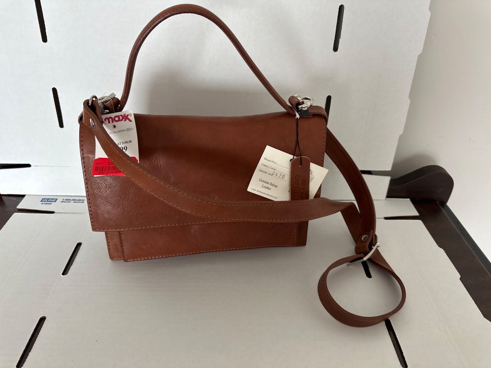 Leather Purse-New with Tags