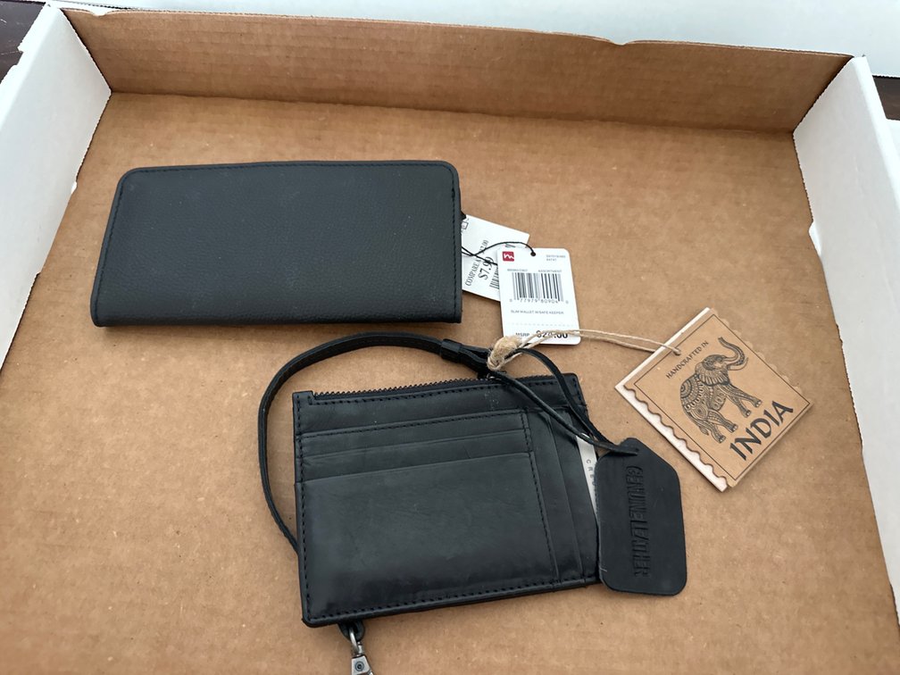 Black Wallets-New with Tags