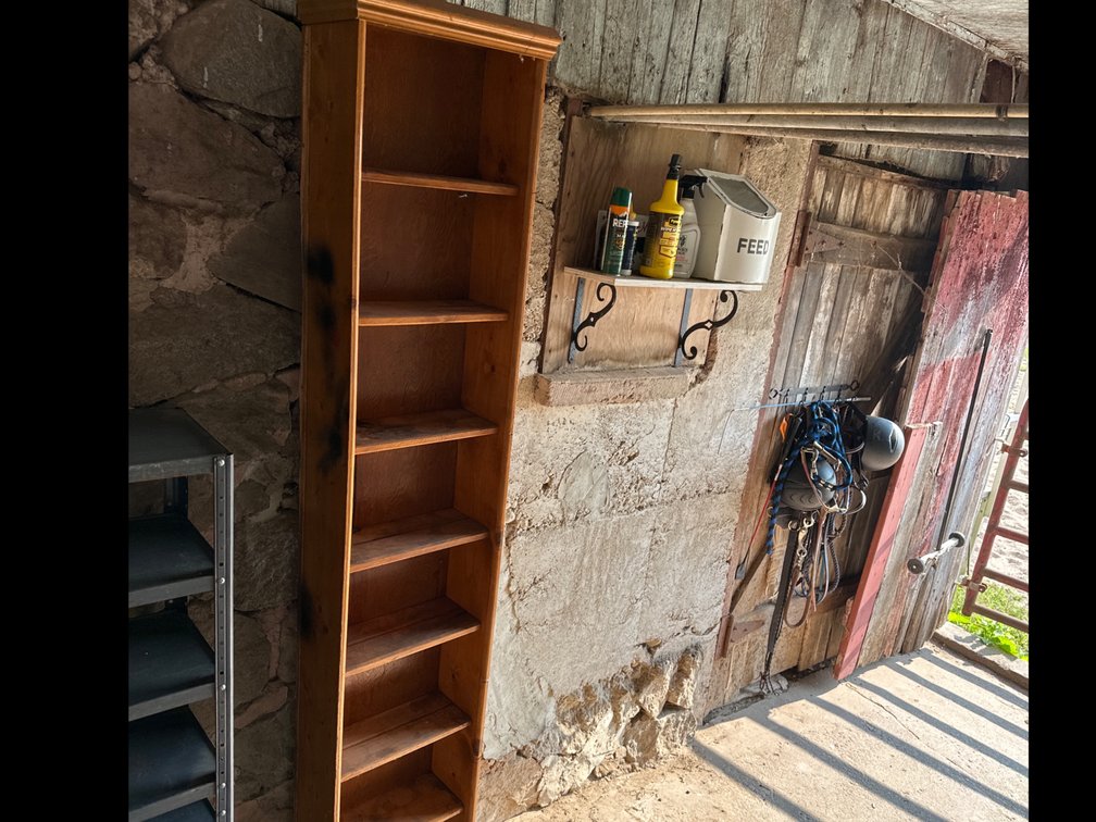 Wood Shelf-87” X 16”