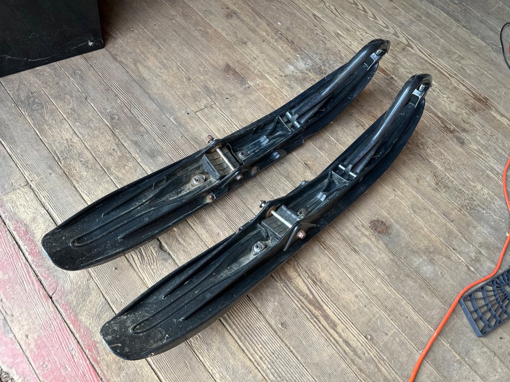 OEM Ski Doo Pilot Skis