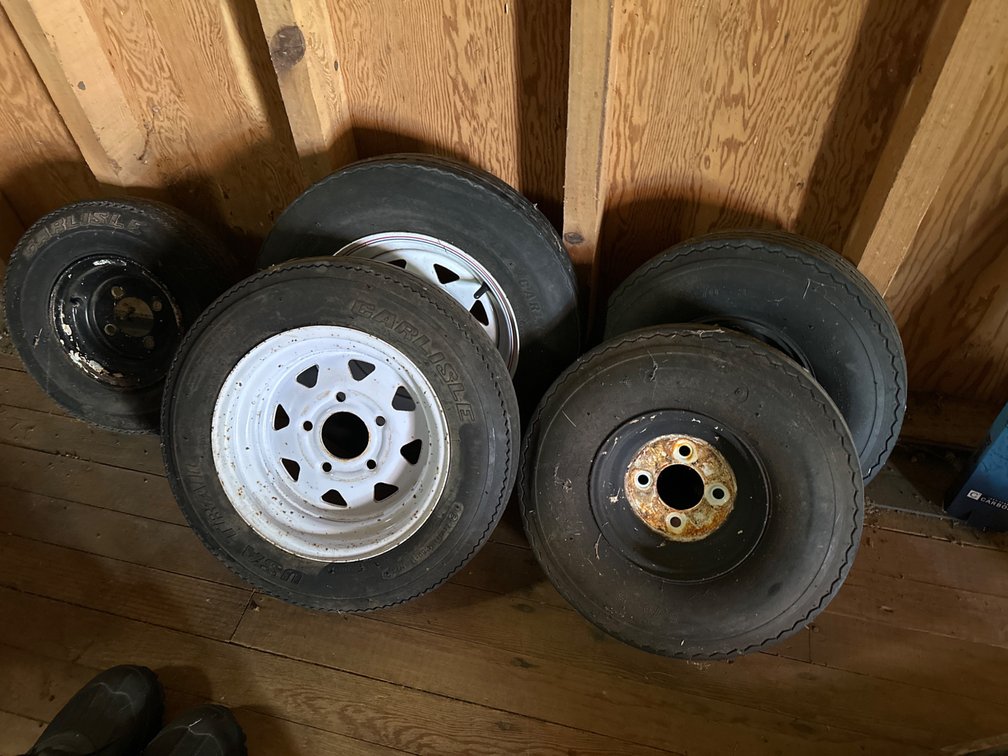Spare Trailer Tires