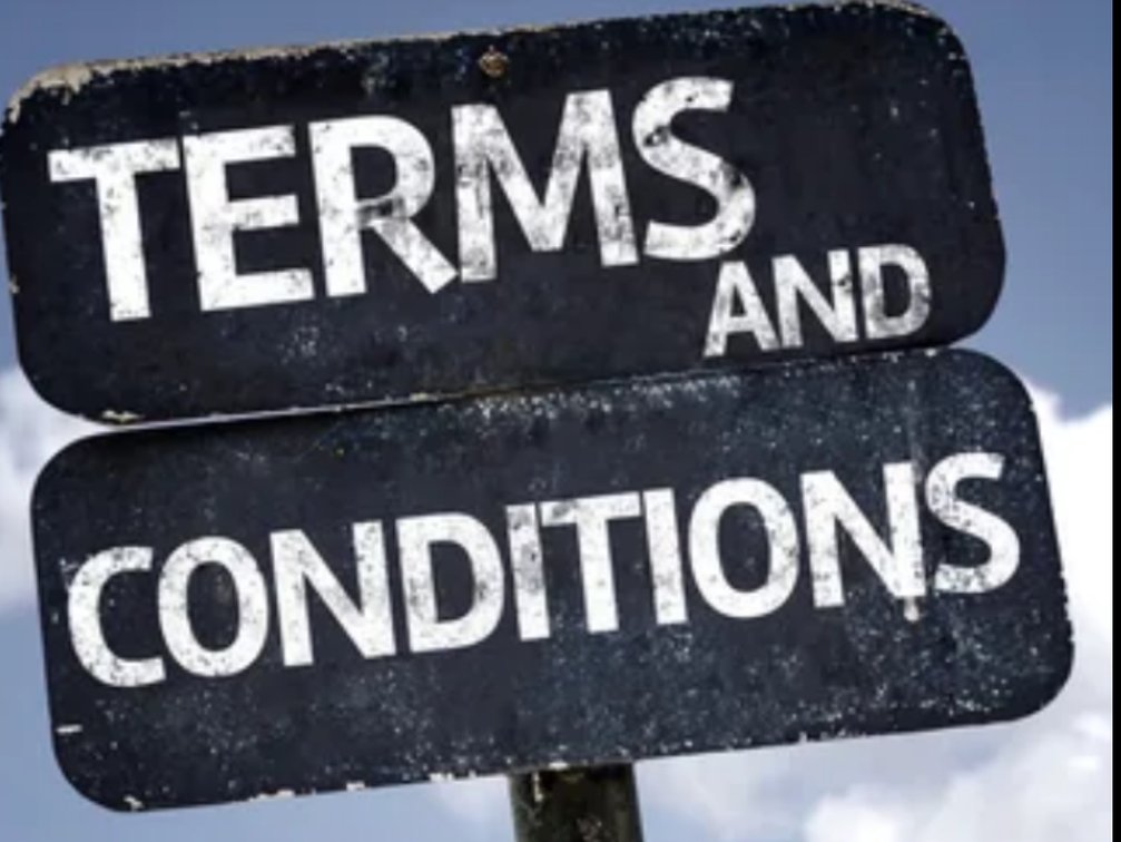 Terms and Conditions