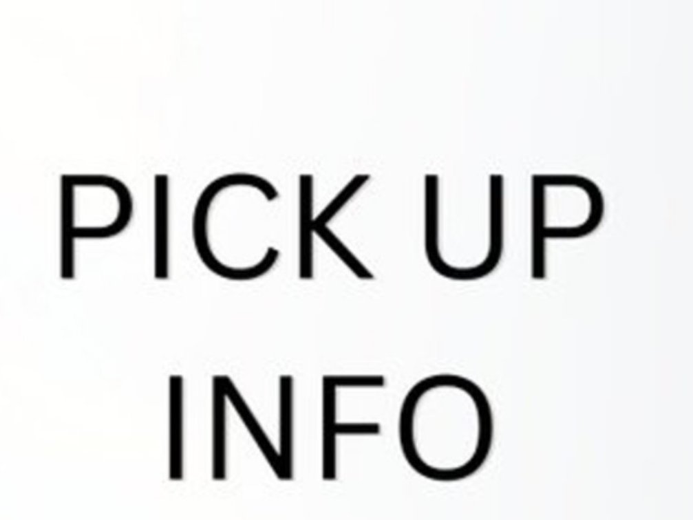 Pick Up Information