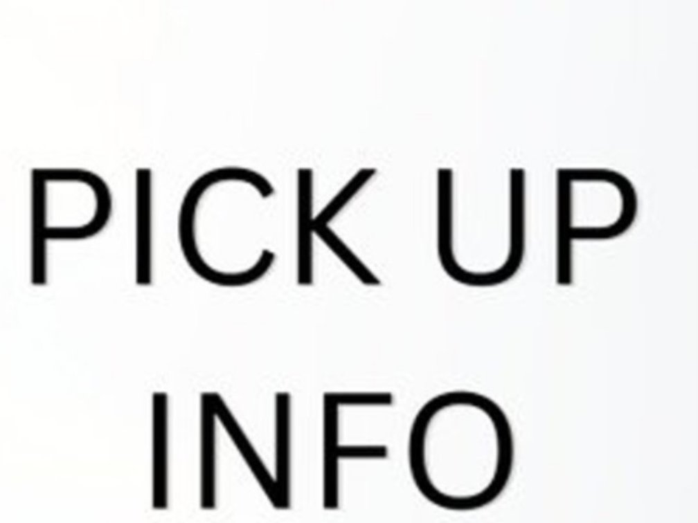 Pick Up Information
