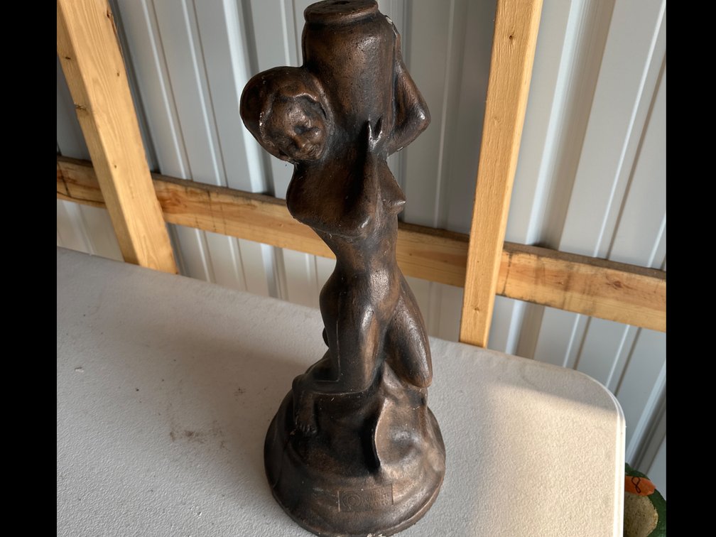 21” Tall Cement Statue