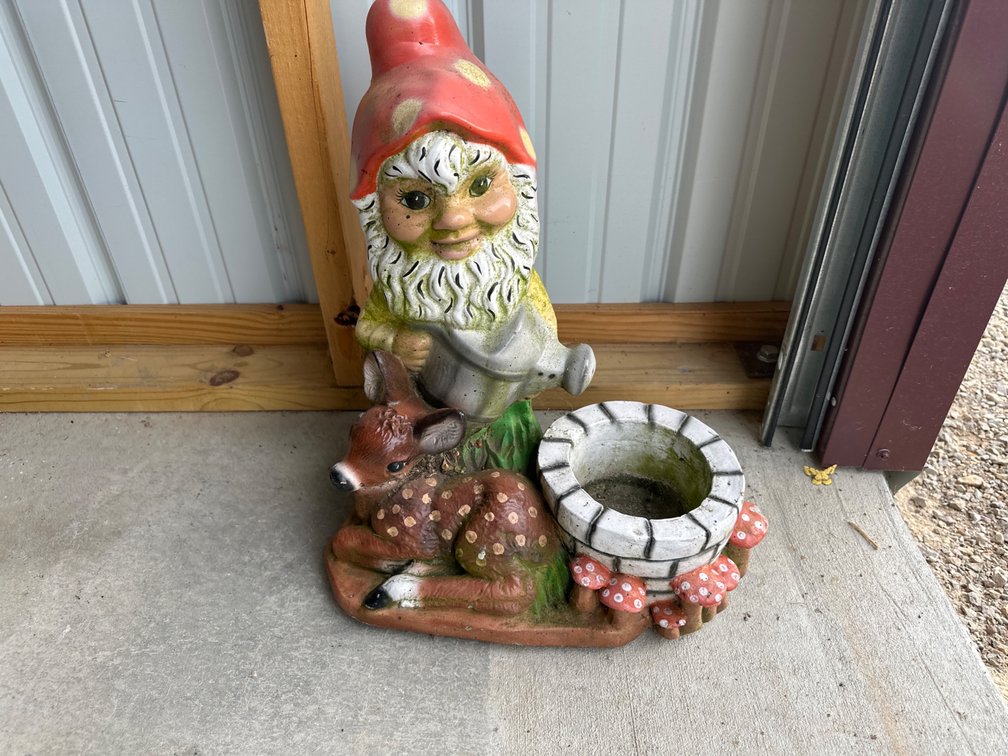 Cement Gnome Decor-20” Tall